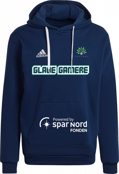 Adidas - Gg Topshøj Hoodie Kids - Navy blue 2 & white